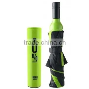 High Quality 21 Inch Triple-Folding Promotion Wine Bottle Umbrella thumbnail-3