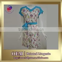 Hot Sale Printed Ladies Casual Dresses thumbnail-1