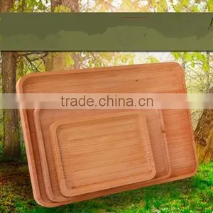 Wholesale Simple Wood Square Plate for Food thumbnail-5