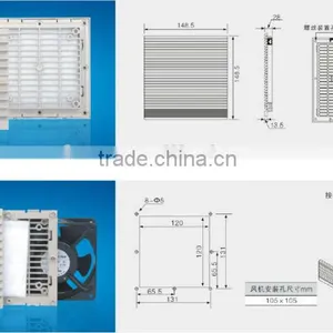Hepa Filter Cabinet Duct Proof Filter Hepa Air Filter 148x148mm thumbnail-6