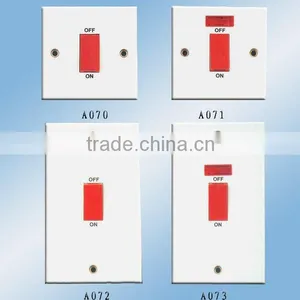 Wall Switched Socket With Neon thumbnail-1