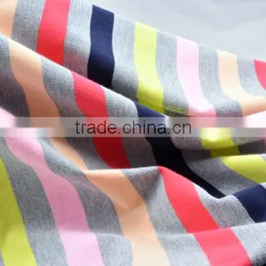 Textile Wholesale Stripe Pattern 65% Polyester 35% Cotton 1x1 Yarn Dyed Fabric thumbnail-6