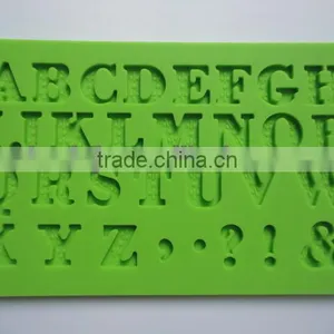 English Letters Fondant Silicone Mould thumbnail-1