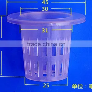 45*45mm Soilless Cultivation Out-planting Basket Hydroponic Basket Cup Hydroponics; Water Culture thumbnail-1