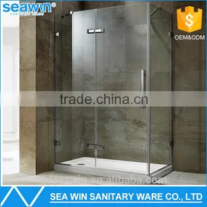 OEM Service Easy Installation Waterproof 2 Sided Shower Enclosure thumbnail-1