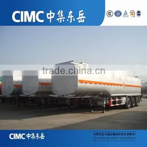 CIMC Liquid Oil Stainless Steel Fluid Tank Semi Trailer 3 Axle thumbnail-6