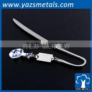 Custom Metal Tassel Bookmark Made in China thumbnail-3