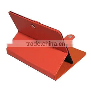 Newest Leather Tablet pc Pink Leather Case for 9 Inch Tablet pc thumbnail-1