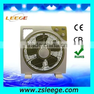 10 Inch Quiet Box Fan / Plastic Cooling Fans thumbnail-1