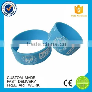 Custom 1 Inch Silicone Wristbands no Minimum thumbnail-5