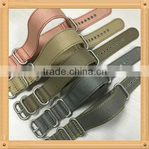 High Quality Zulu Ring 1 Piece Canvas Wrist Watch Strap thumbnail-4