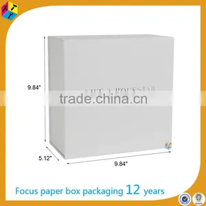 Rigid Cardboard Packaging Hat Box White House thumbnail-2