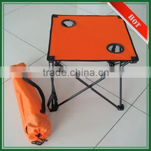 Steel Tube + 600D Oxford Outdoor Canvas Camping Folding Picnic Table thumbnail-3