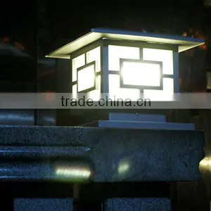Aluminium Material Rechargeable European Outdoor Pillar Lighting thumbnail-1