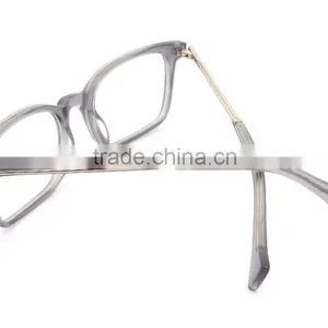 Best Wholesale Grey Reading Glasses With Metal Temple thumbnail-4