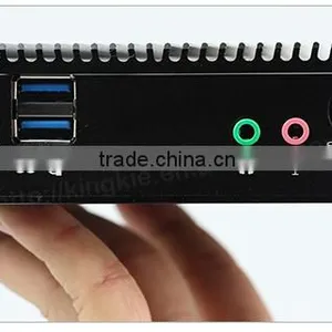 Gaming Case Fanless J1900 Quad Core Linux Mini pc thumbnail-5