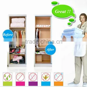 2014 New Small Space Saver Printed Vacuum Storage Bags 50cm*70cm for Clothes Blankets thumbnail-1