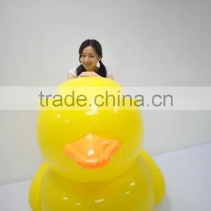 Lovely Inflatable Yellow Duck Children Toys Inflatable Animals thumbnail-6