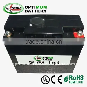12V 20AH LiFePO4 Batteries for LED Light thumbnail-1