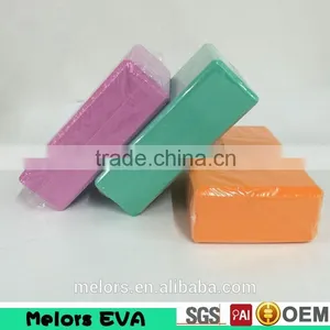 Melors Eco-friendly Yoga Block Exercise EVA YOGA Blocks and Bricks Yoga Block Set thumbnail-3
