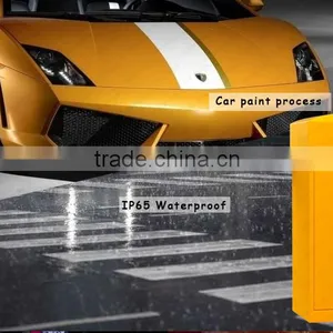 Yellow / White 80W Automatic Boom Barrier Gate For Parking / Traffic Access Control thumbnail-1