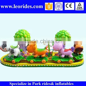 14 Seats Kids Lovely Electric Train Rides With Tracks thumbnail-1