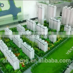 Scale 1/150 Residential House Maquette Architectural Model for Real Estate thumbnail-5