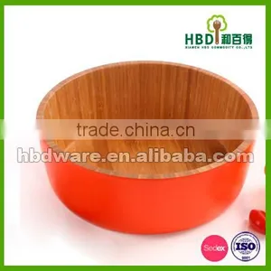 Colorful New Design Wooden Bamboo Bowls thumbnail-2