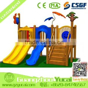 Modern Design Used Kids Playground Equipment Outdoor Slides for Sale thumbnail-1
