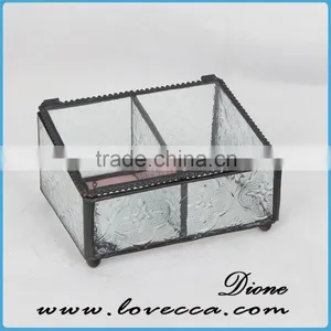 Reflections Square Jewelry Box Personalized Custom Jewelry Box thumbnail-3