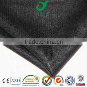 JY-1610 T80 R20 Staple Fiber Silk Handtouch Woven Twill Beautiful Shiny Man Uniform Suiting Textile Fabric thumbnail-1
