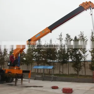 16ton Timber Crane on Truck, Model No.: SQ16S5, Hydraulic Crane With Telescopic Arms thumbnail-1