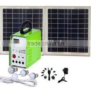 18V 20W 12AH Portable Solar Power System With 150W Inverter thumbnail-2