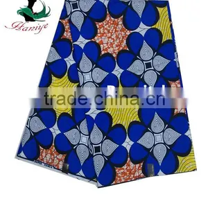 100% Cotton Real Wax Fabric SMRC-10 African Super Wax Print Fabric Wholesale thumbnail-5