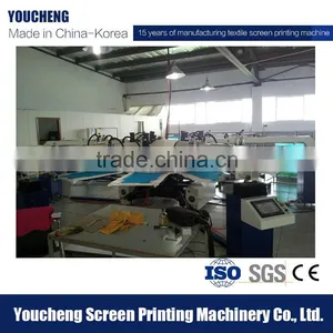 Professional 8 /12/16 Color Full Servo Oval Screen Printer thumbnail-6
