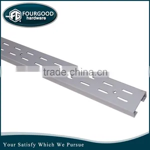 Top Quality Metal Double Slotted Wall Channels thumbnail-1