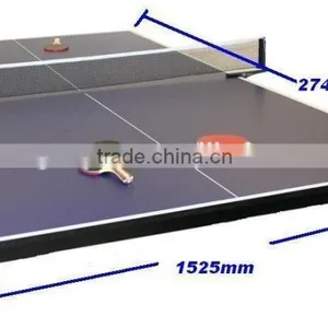 Table Tennis Top PingPong Net Paddles Balls Carry Case Portable Wood Game Chess thumbnail-1