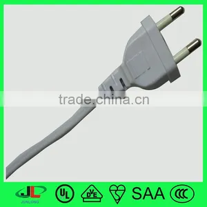 Manufacturer Price Europe Two Pin Electric Plug With C7 Power Cable Wire Connector thumbnail-2