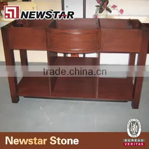 Wooden Bathroom Vanity Units With Countertops thumbnail-1