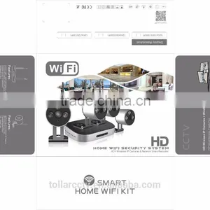 Mini Fashionable Security CCTV Camera Kits With 4 Channel NVR thumbnail-2