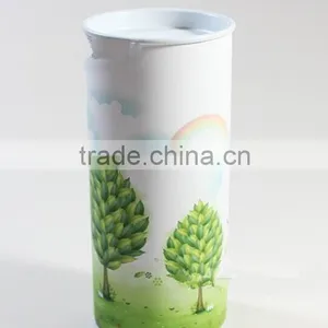 Promotional Paper Cylinder Tube Box Printed Paper Tubes Wrapping Paper Tubes for Tea thumbnail-1