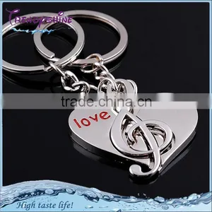 Cheap Silver Metal Custom Engraved Heart Shaped Photo Keychain thumbnail-1