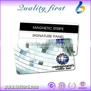 LBD PVC Printing Card Contact Smart IC Card 86x54mm Chip SLE4442 thumbnail-2