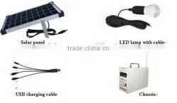 Radio 30W DC Portable Solar Lighting Kit for Outdoor Solar Charger thumbnail-1