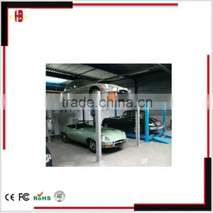 Hydraulic Four Column Electrical Garage Parking Lift thumbnail-6