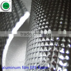 Foam Rubber for Flip Flops Aluminum Foil Woven Fabric EPE Foam Foil Radiant Barrier Aluminum Woven EPE Foil Insulation thumbnail-5