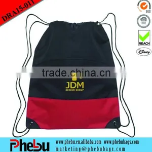 Large Cotton Backpack Drawstring Bag(DRA15-011) thumbnail-1