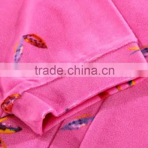 Peach Ladies Loungewear Suit Bathrobe thumbnail-3