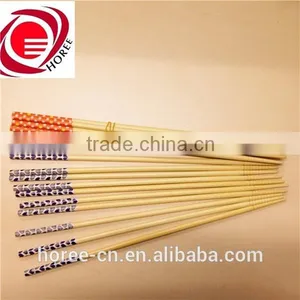 33CM Long Printed Bamboo Flatware Chopsticks for Home Restaurant Hotel and Travelling thumbnail-5