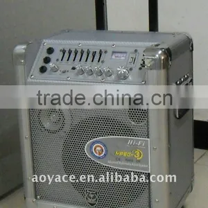 Stage Speaker With Trolley and With Amplifier thumbnail-1